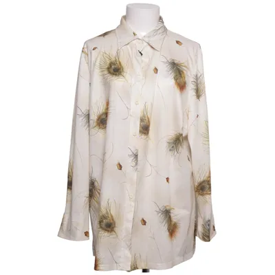 Shirt (Beige, Multicolored) from Finn Karelia Polyester, Wool