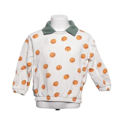 Collegetröja (Vit, Orange, Grön) från Mini Rodini Bomull