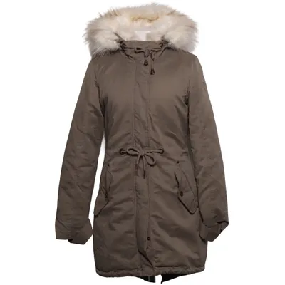 Parkas (Brun) från Dreimaster Akryl, Bomull, Polyamid, Polyester