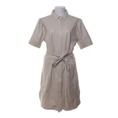 Skjortklänning (Beige) från VRS Woman Polyuretan, Polyester, Elastan