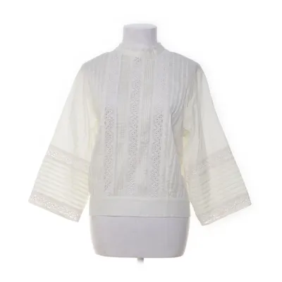 Blus (Vit) från H&M Conscious Collection Exclusive Bomull, Polyester