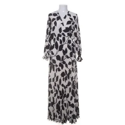 Maxi dress (White, Black) from Antonello Serio Elastane, Polyester