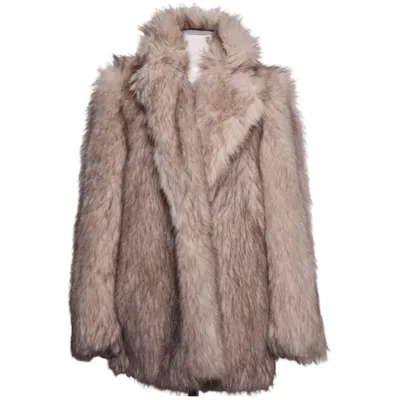 Vinterjacka (Beige, Grå) från Zara Acetat