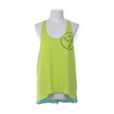 Träningslinne (Grön, Turkos, Rosa) från Zumba Wear Bomull, Elastan, Polyester
