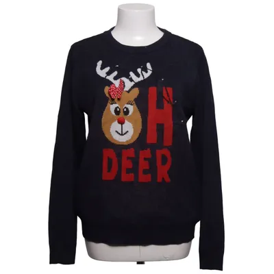 Kersttrui (Grijs, Rood) van A.M.London Acryl, Katoen, Polyester