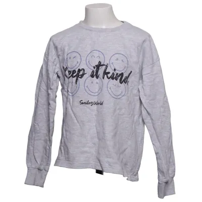 Lange mouwen shirt (Grijs) van Smiley World Katoen, Polyester