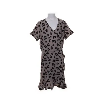 Klänning (Beige, Svart) från Lager 157 Elastan, Polyester