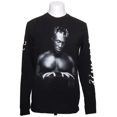 Långärmad t-shirt (Svart) från Blanks Factory Bomull