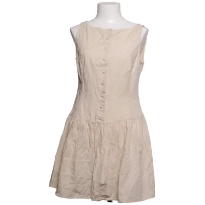 Jurk (Beige) van ASOS Design Katoen, Linnen