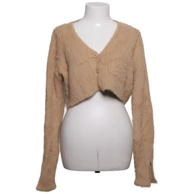 Cardigan (Beige) from Hoss x NA-KD Polyamide, Polyester, Viscose