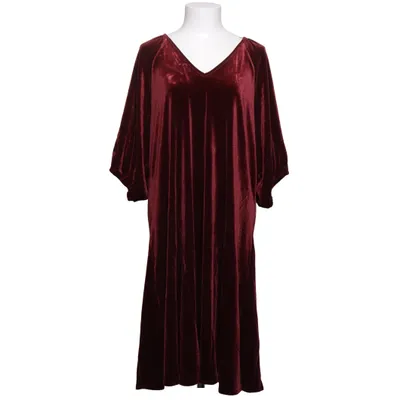 Maxi jurk (Rood) van Part Two Elastaan, Gerecycled polyester