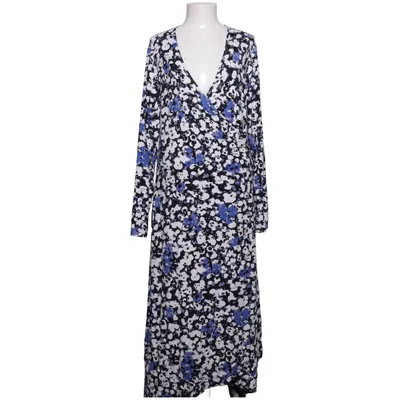 Wrap dress (Blue, White, Black, Multicolored) from Jaeger Elastane, Viscose