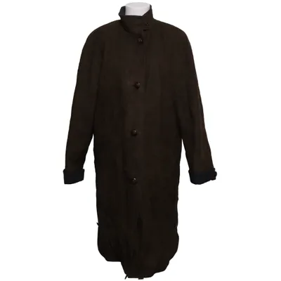 Coat (Brown, Gray) from Baronia Polyamide, Polyester, Polyurethane, Viscose, Wool