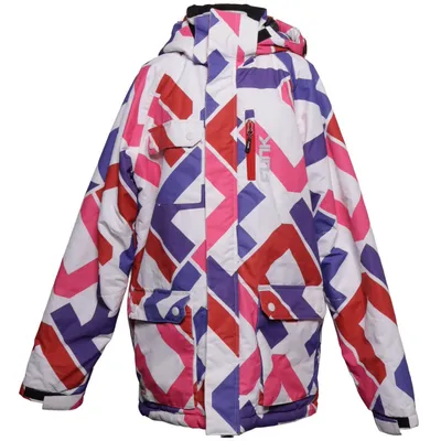 Ski-jas (Wit, Meerkleurig) van Funk Polyamide, Polyester