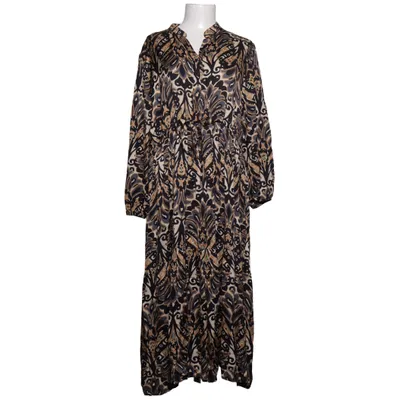 Maxi jurk (Zwart, Beige, Grijs) van Copenhagen Luxe Zijde, Viscose