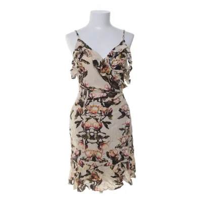 Slå-om-kjole (Beige, Sort, Brun) fra Gestuz Viscose