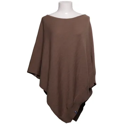 Poncho (Marron) de Pelle P Laine de mouton
