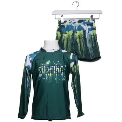 Vêtements UV (Vert, Bleu, Multicolore) Élasthane, Polyamide, Polyester