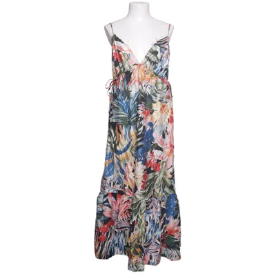 Jurk (Zwart, Meerkleurig) van H&M Polyester, Viscose