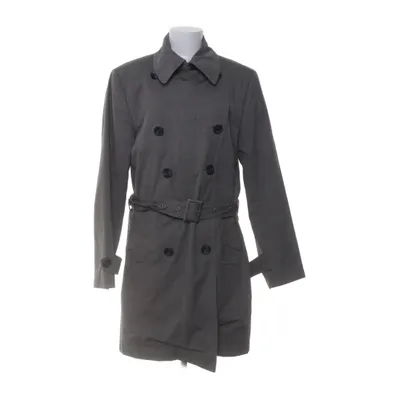 Trenchcoat (Grå) från Bläck Polyuretan, Bomull
