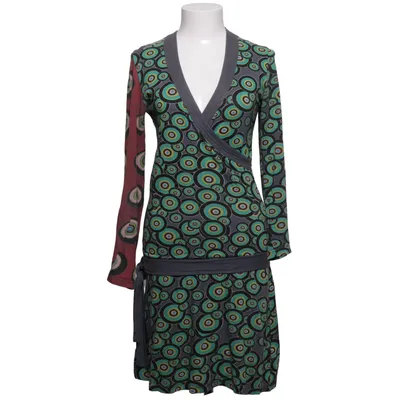 Kjole (Grå, Grøn, Flerfarvet) fra Desigual Bomuld, Viscose