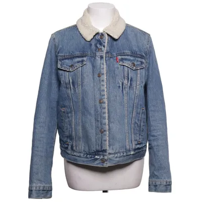 Foret Jeansjakke (Blå, Beige) fra Levi Strauss & Co Akryl, Bomuld, Polyester, Viscose