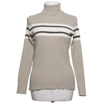 Turtleneck (Beige, White, Green) from Brooker Cotton, Viscose