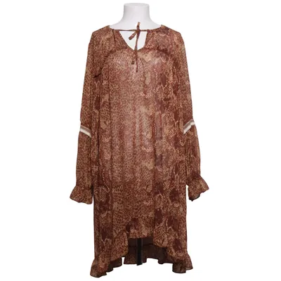 Långklänning (Brun, Flerfärgad) från Coster Copenhagen Polyester