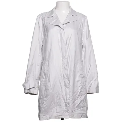 Regnfrakke (Hvid) fra Chaloc Polyamid, Polyester