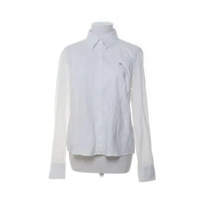 Shirt (Wit) van GANT Katoen, Elastaan