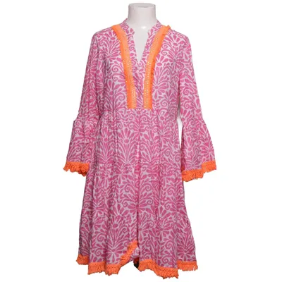 Dress (Pink, White, Orange) from Zwillingsherz Cotton