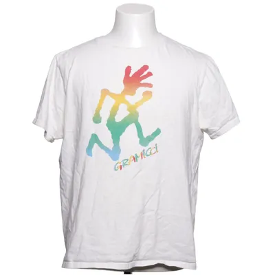 T-shirt (Blanc, Multicolore) de Gramicci Coton