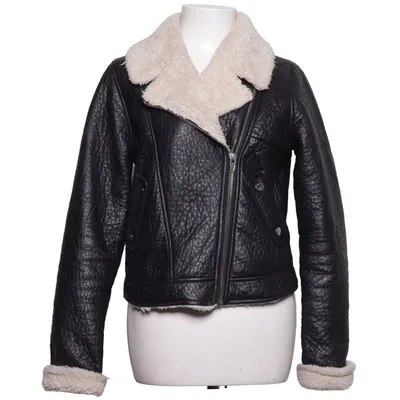 Shearling jacket (Black, Beige) from Gina Tricot Polyester
