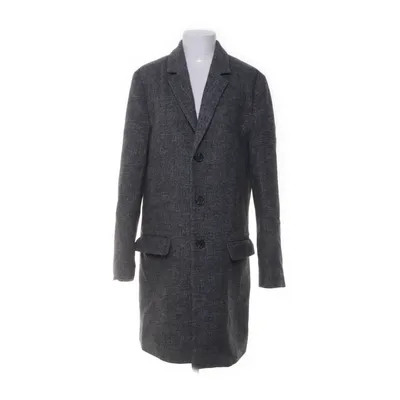 Coat (Gray) from River Island Polyester, Wool, Viscose