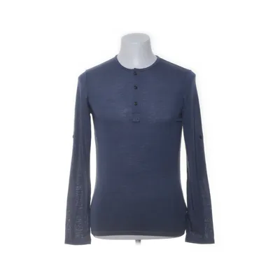 Farfarströja (Blå) från H&M Man Polyester, Bomull