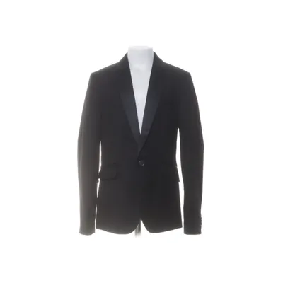 Smoking blazer (Zwart) van H&M Polyester, Viscose