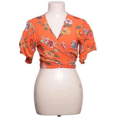 Wikkeltop (Oranje, Meerkleurig) van Cotton On Viscose