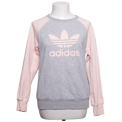Sweatshirt (Grå, Pink) fra Adidas Bomuld, Polyester