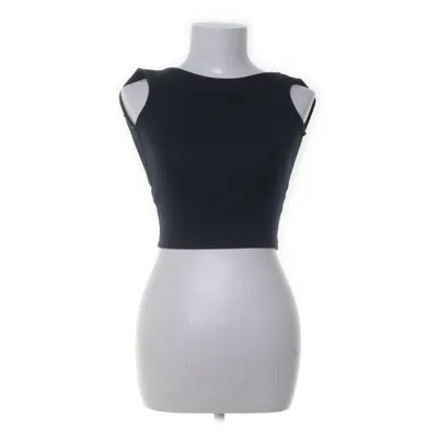 Crop top (Black) from Stradivarius