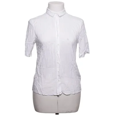 Chemise à manches courtes (Blanc) de Mudo Collection Viscose