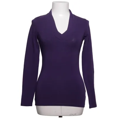 T-shirt à manches longues (Violet) de ESPRIT Collection Coton, Élasthane