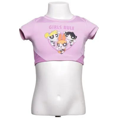 T-shirt (Lila, Flerfärgad) från The Powerpuff Girls Elastan, Polyester