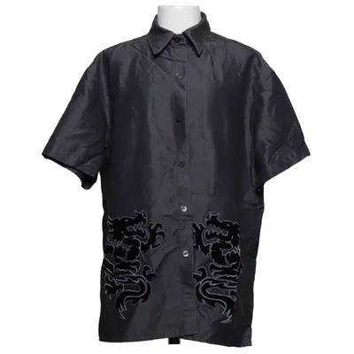 Kortärmad skjorta (Grå) från Boys by KappAhl Polyester, Viskos