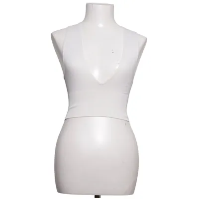 Crop top (White) from BDG by Urban Outfitters Elastane, Polyamide