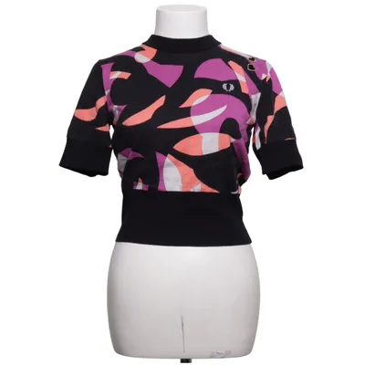 T-shirt (Sort, Flerfarvet, Lilla, Orange) fra Fred Perry Bomuld, Elastan, Polyamid