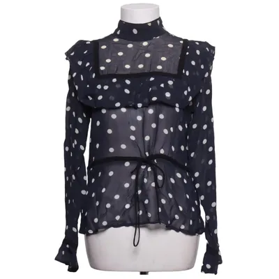 Blus (Blå, Vit, Flerfärgad) från Ganni Viskos