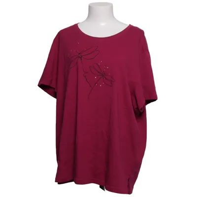 T-shirt (Roze) van Ulla Popken Katoen