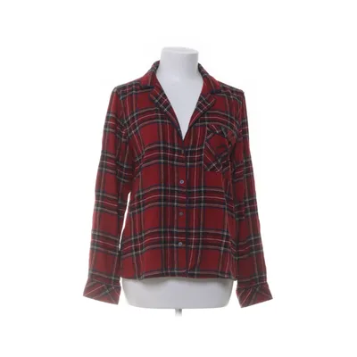 Pyjamasskjorta (Röd, Flerfärgad) från Abercrombie & Fitch Polyester, Viskos