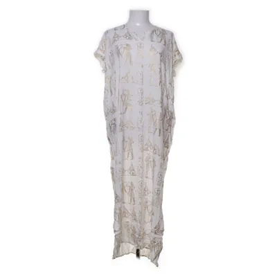 Maxi dress (White, Multicolored) from Hours