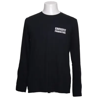 Long sleeve T-shirt (Black) from Anvil Cotton, Polyester, Viscose
